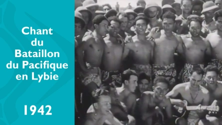 Chant du bataillon du Pacifique en Lybie