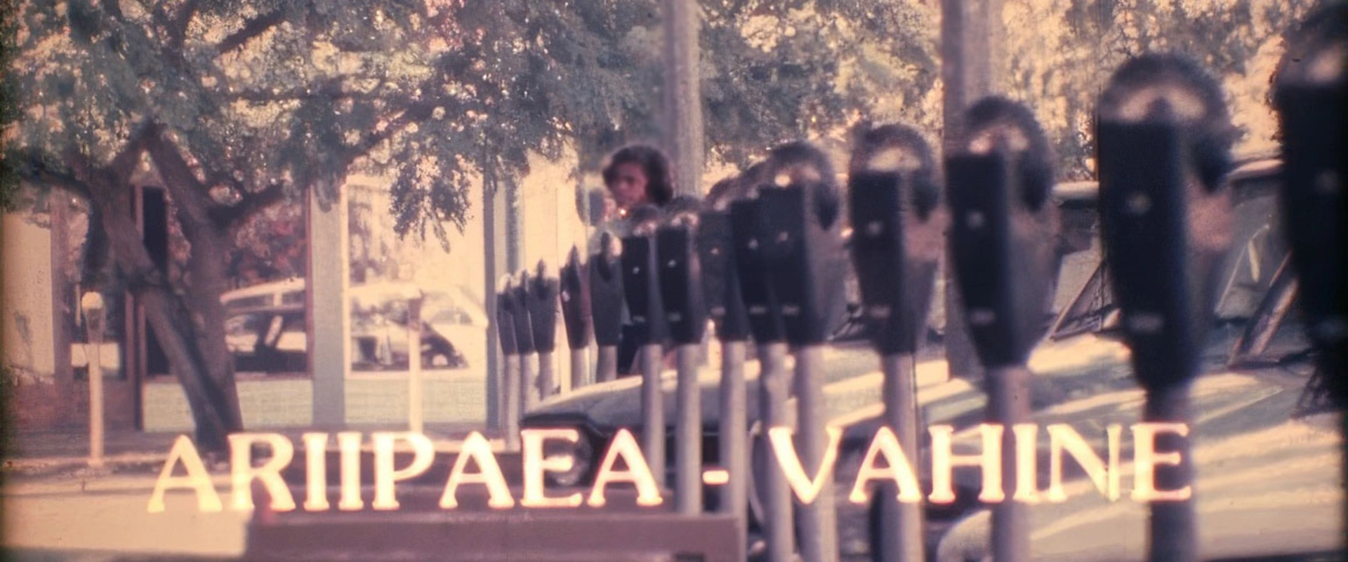 Enregistrement d'un chant pour le film Ariipaea Vahine - Prise 49-4