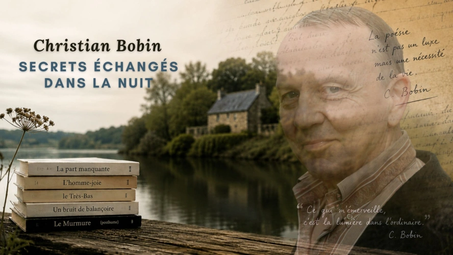 Christian Bobin : Secrets échangés dans la nuit