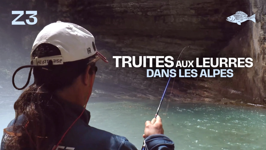 Truites aux leurres dans les Alpes de Haute Provence