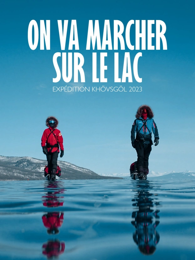 On va marcher sur le lac