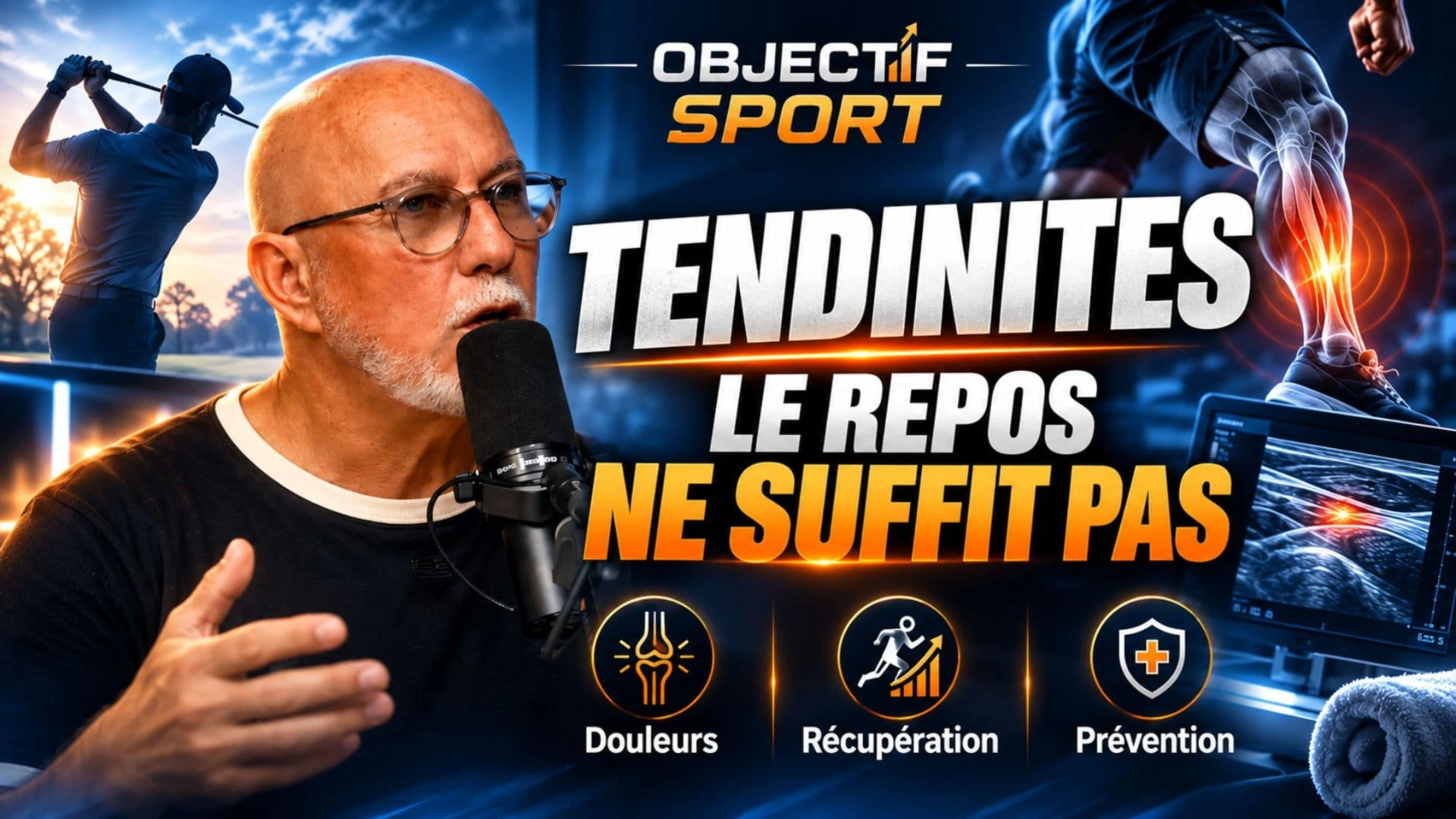 Objectif sport: pourquoi le repos ne suffit pas toujours à guérir les tendinites