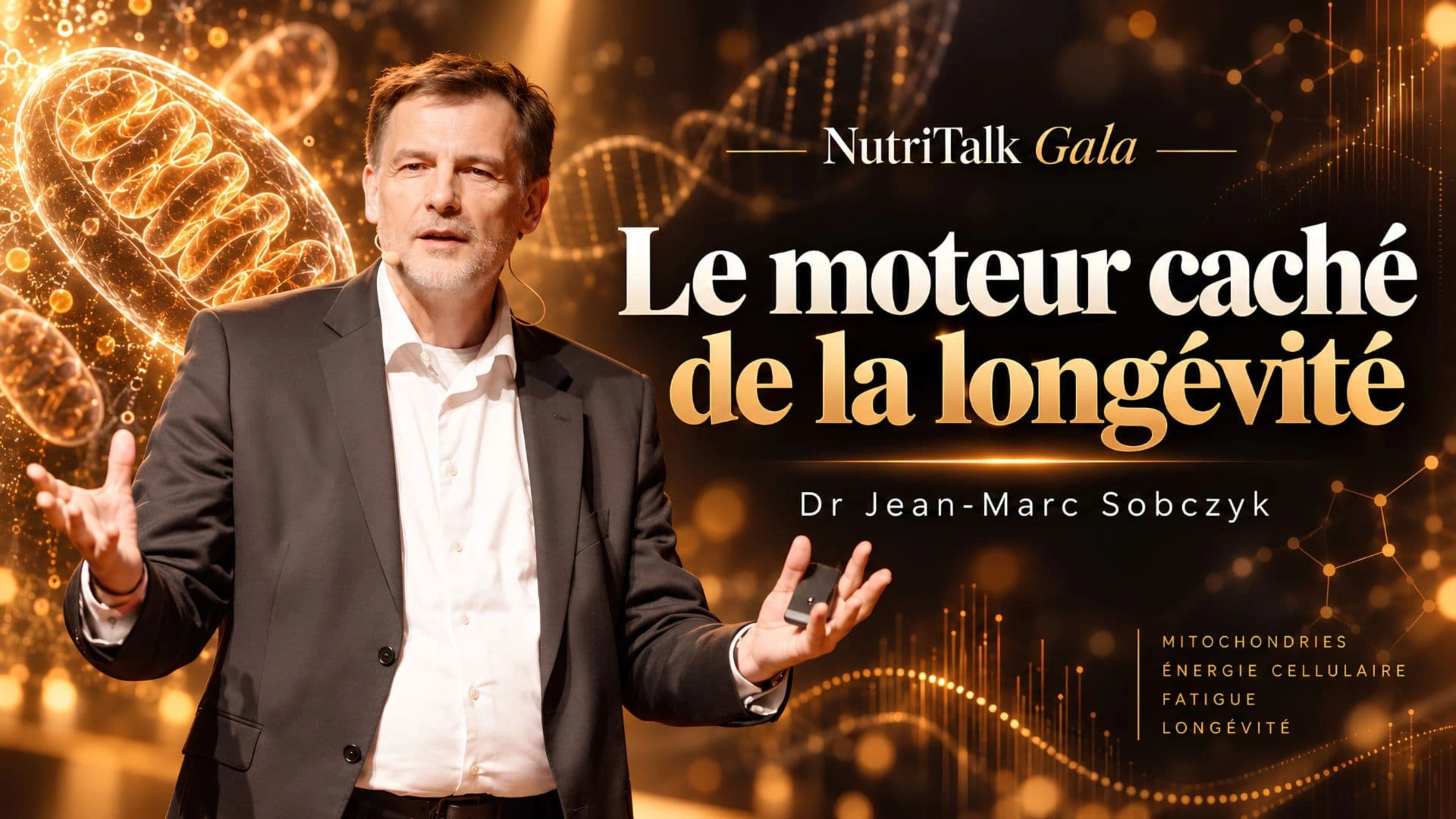Jean-Marc Sobczyk: Mitochondries, le moteur caché de la longévité