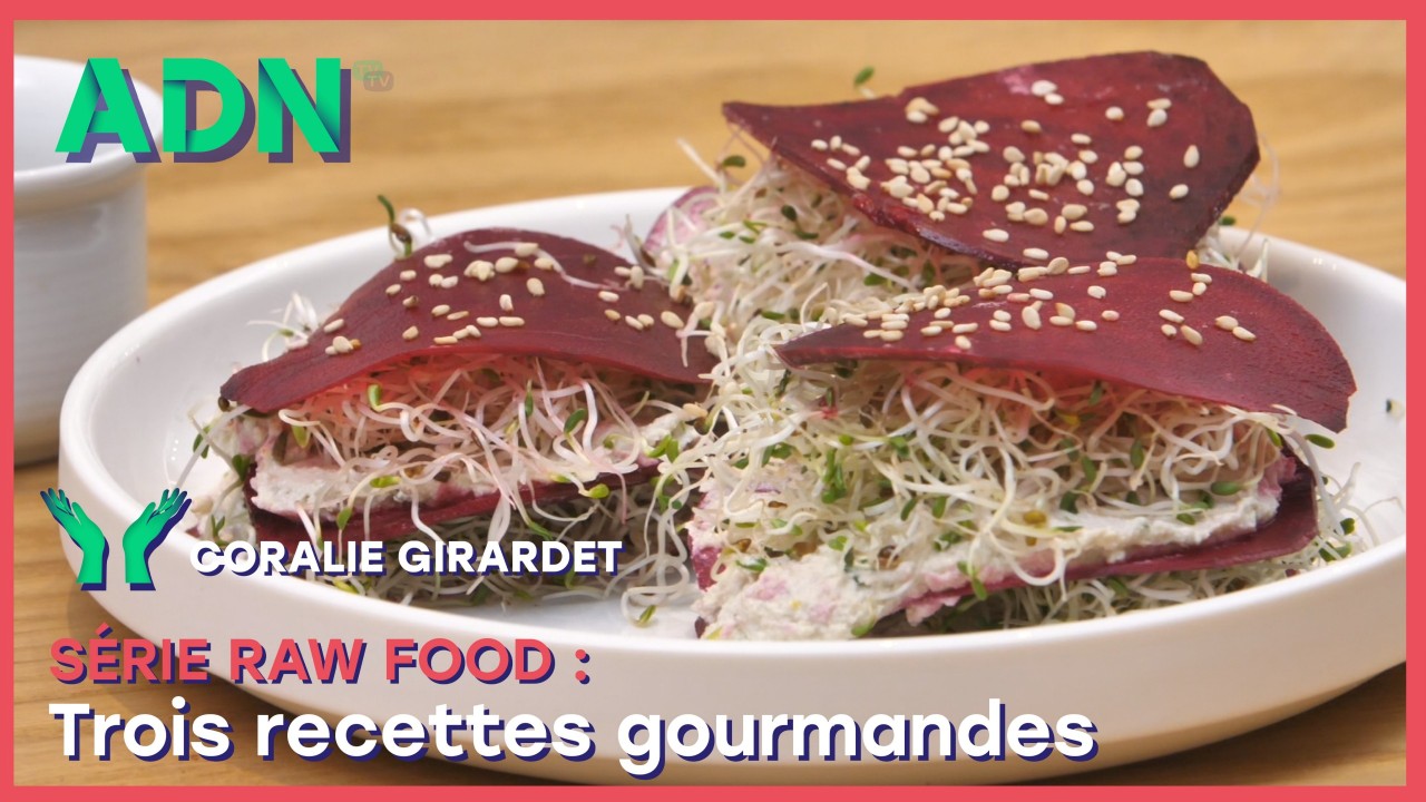 Raw food : Trois recettes gourmandes - Série