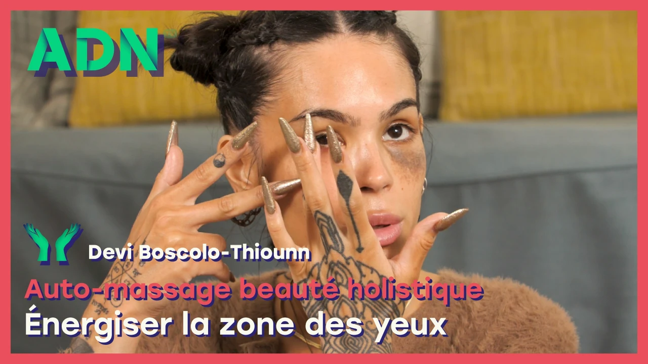 Auto-massage beauté holistique : énergiser la zone des yeux