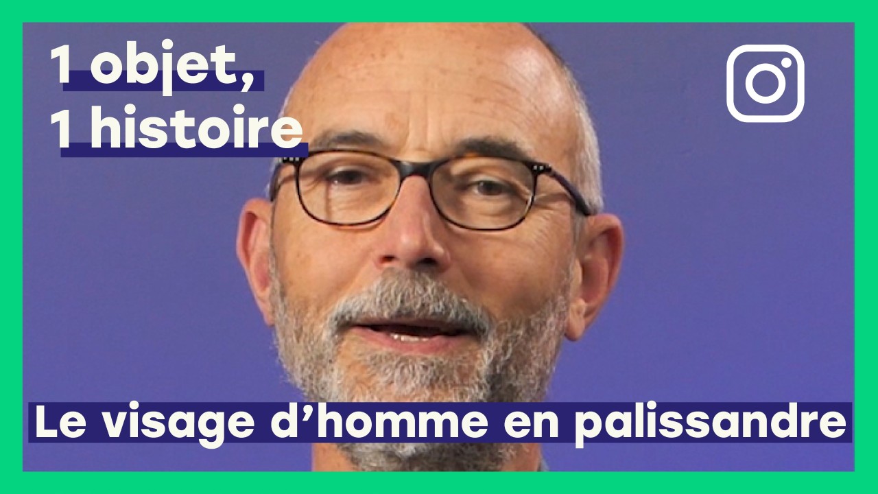 1 objet, 1 histoire : Le visage d'homme en palissandre