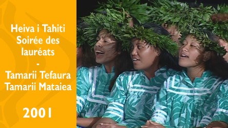 Soirée des lauréats du Heiva i Tahiti 2001 - Tamari'i Tefauroa & Tamarii Mataiea