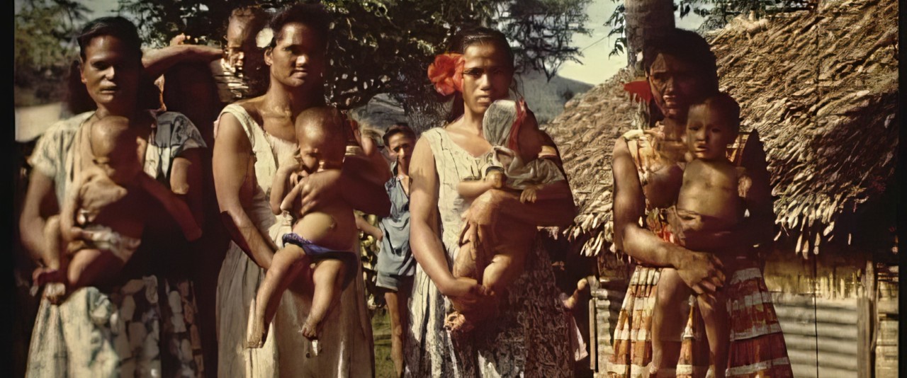 Visite à Rapa de la Marine nationale