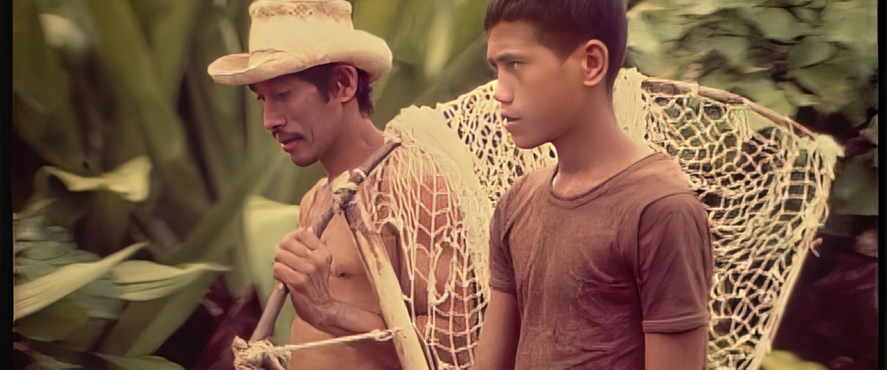 Pêche sur le récif à Rurutu