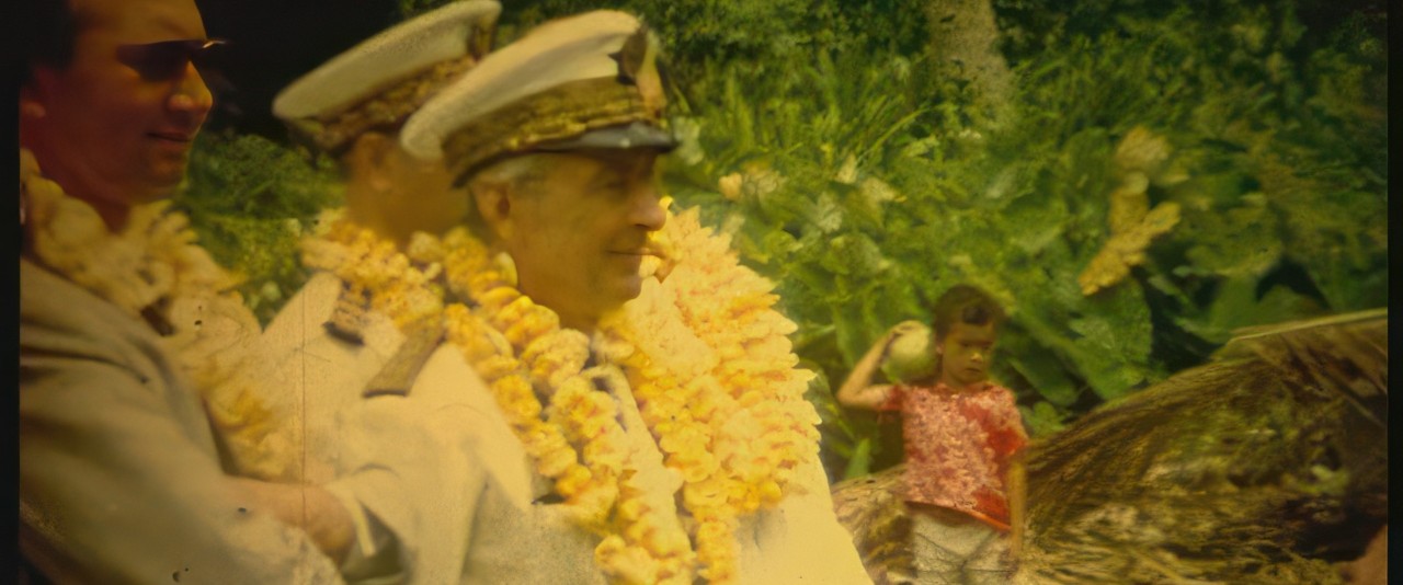 Visite du gouverneur Sicurani à Fatu Hiva