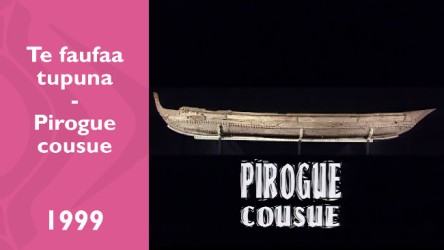 Te faufaa tupuna - Pirogue cousue