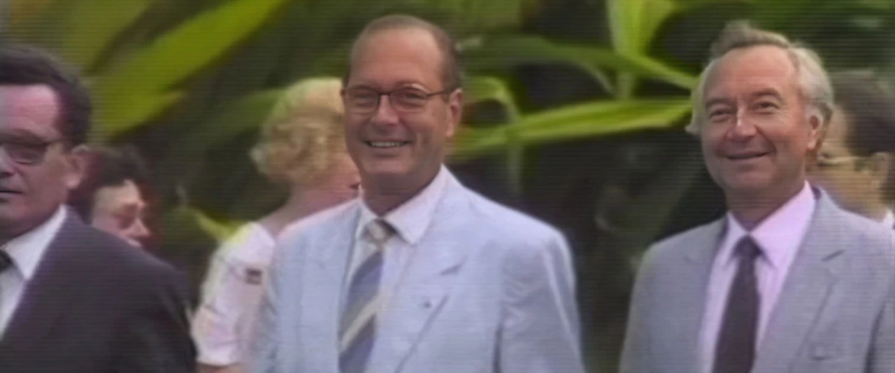 Mémoires de Polynésie - Visite de Jacques Chirac à Tahiti en 1985