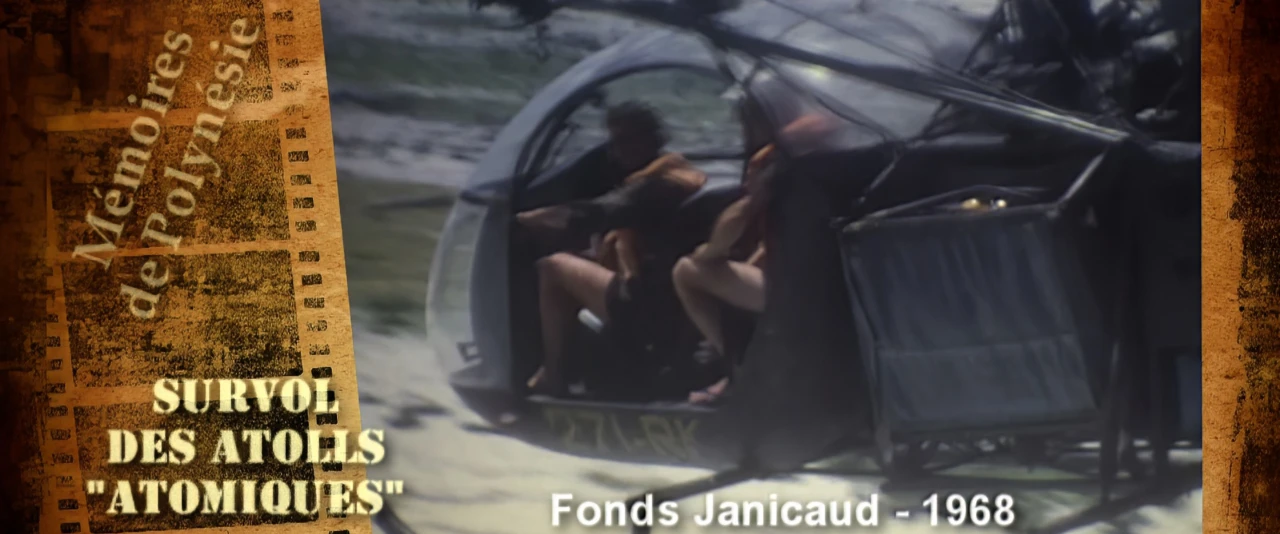 Mémoires de Polynésie - Survol des atolls atomiques