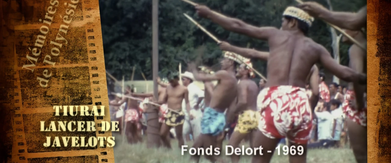 Mémoires de Polynésie - Concours de lancer de javelot