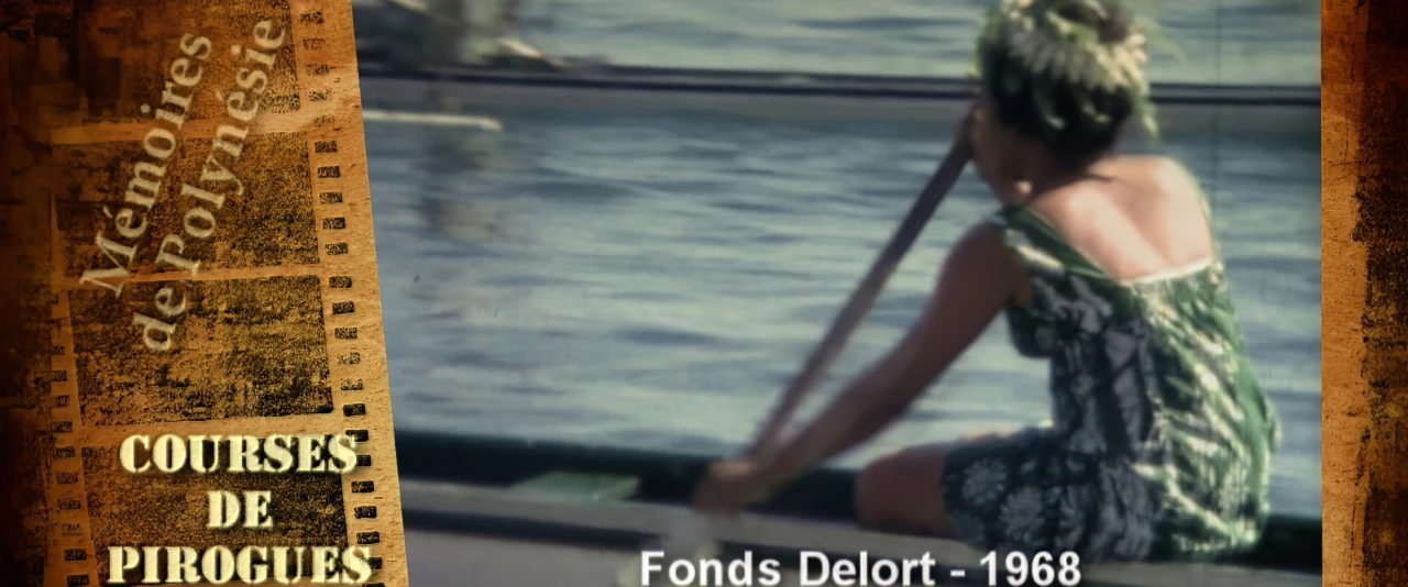 Mémoires de Polynésie - Courses de pirogues du Tiurai