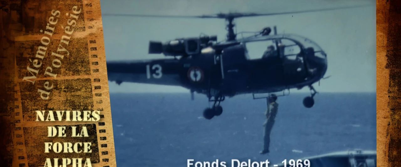 Mémoires de Polynésie - A bord de l'Isère en 1969