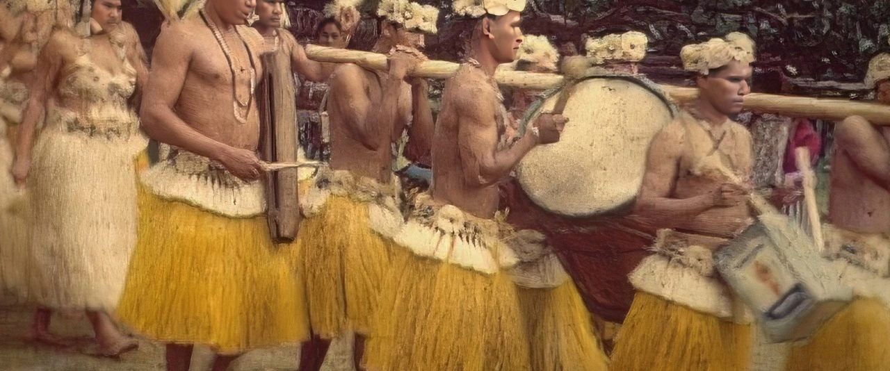 Mémoires de Polynésie - Danses du juillet à Rurutu