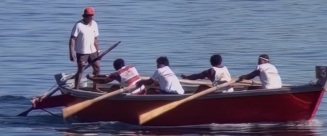 Mémoires de Polynésie - Course de baleinières