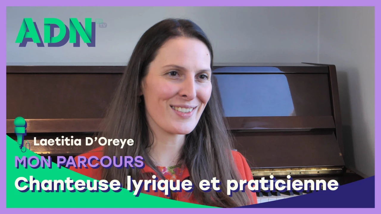 Mon parcours : Chanteuse lyrique et praticienne