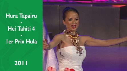 Hura Tapairu 2011 - Hei Tahiti 4 - 1er Prix Hula
