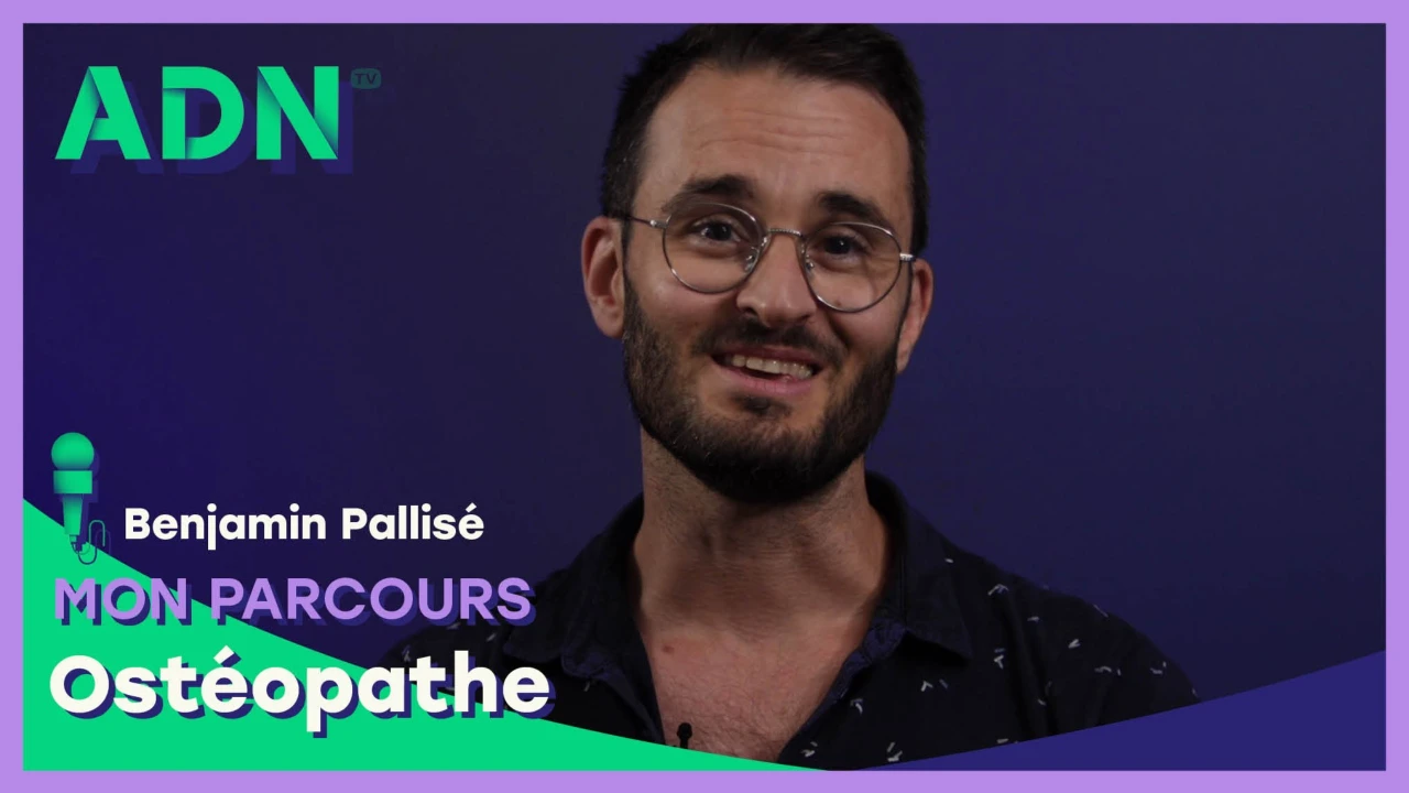 Mon parcours : Ostéopathe