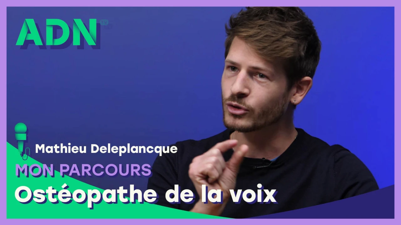 Mon parcours : Ostéopathe de la voix