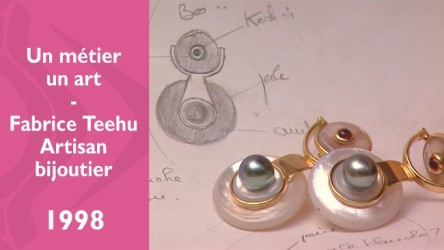 Un métier un art - Fabrice Teehu, artisan bijoutier