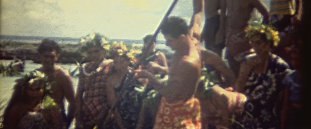 Mémoires de Polynésie - Pêche aux cailloux à Bora Bora