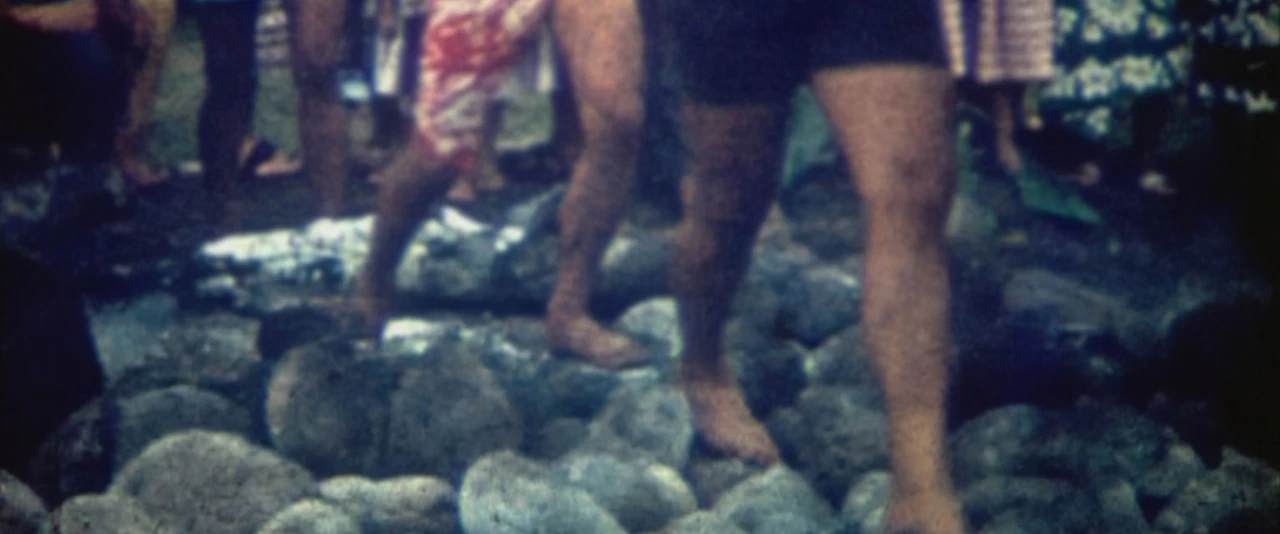 Mémoires de Polynésie - Marche sur le feu