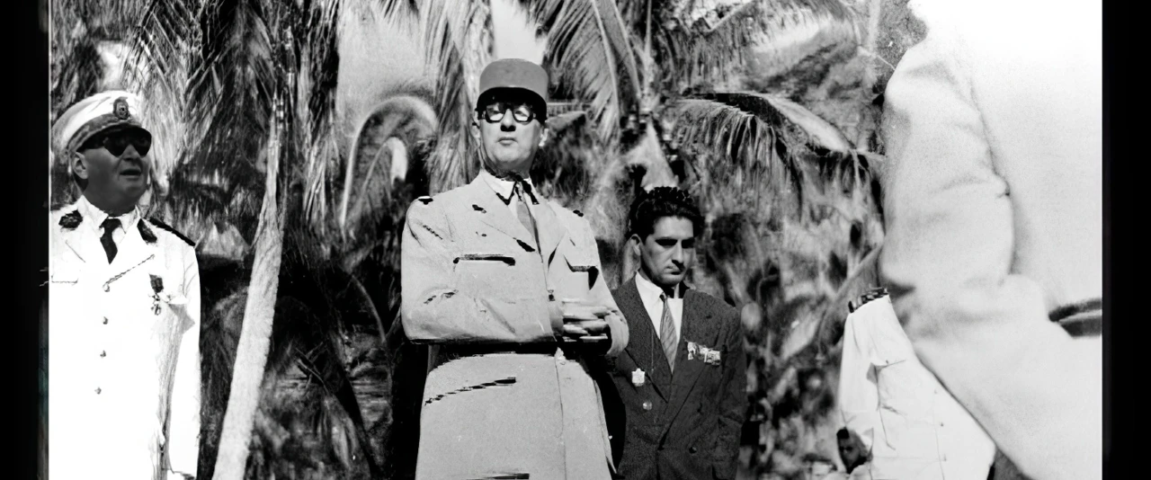 Hiro'a - Le général De Gaulle à Tahiti avec John Martin