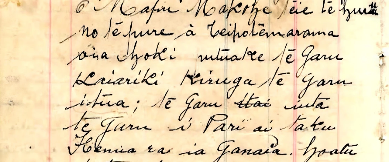 Hiro'a - Tradition orale de Anaa - Les manuscrits de Paea a Avahe avec Frédéric Torrente