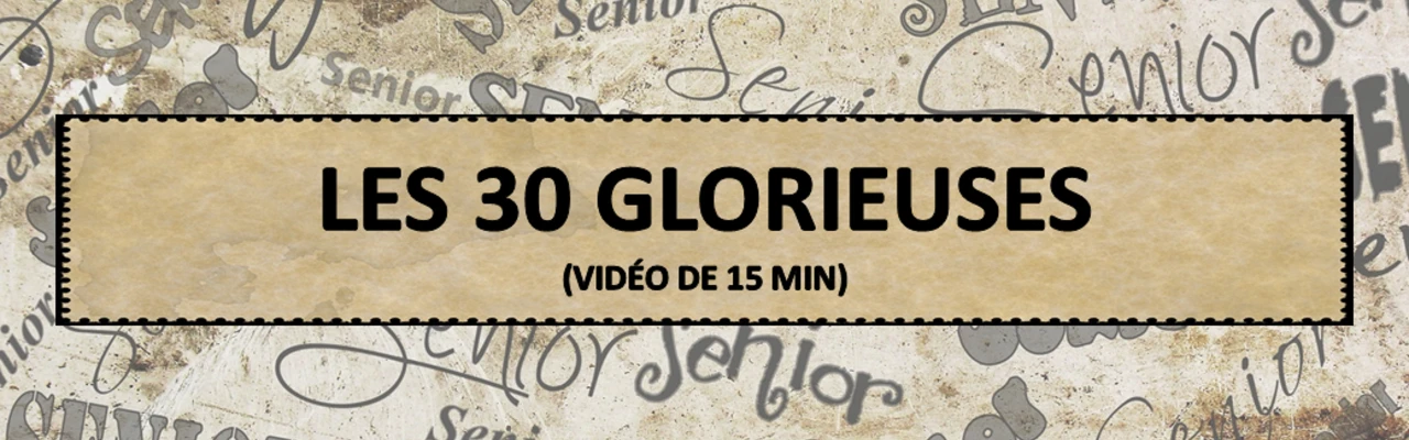 Livre Les 30 glorieuses (15 min)