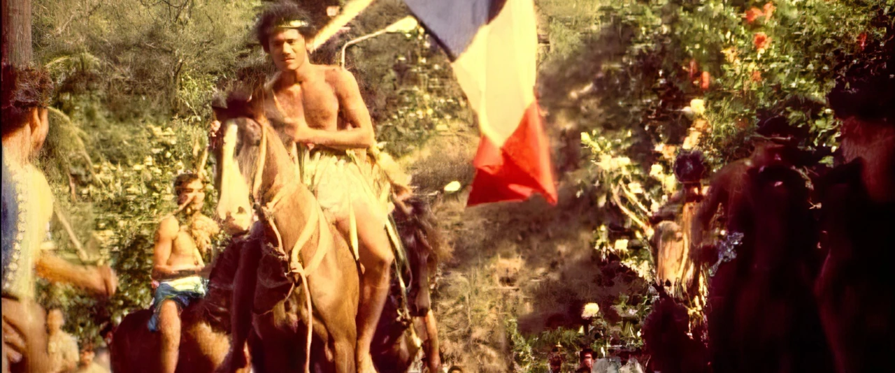 Visite à Fatu Hiva d'un haut-commissaire de la République