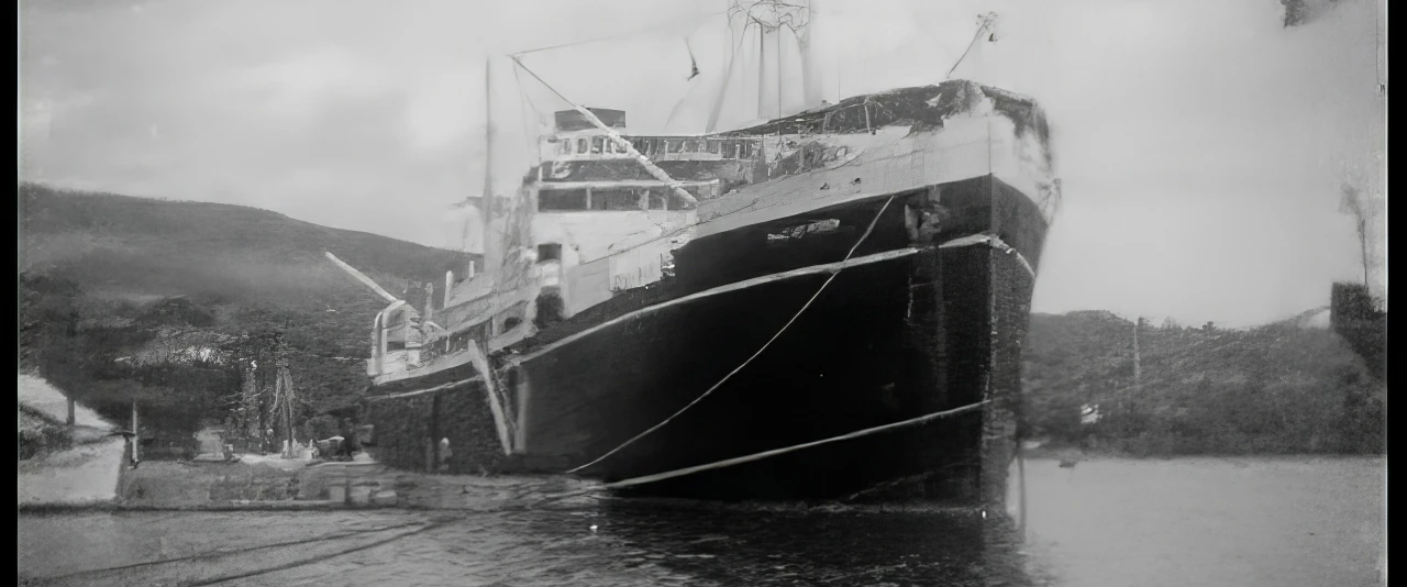 Roger Parry - Arrivée à Tahiti sur le Ville de Verdun