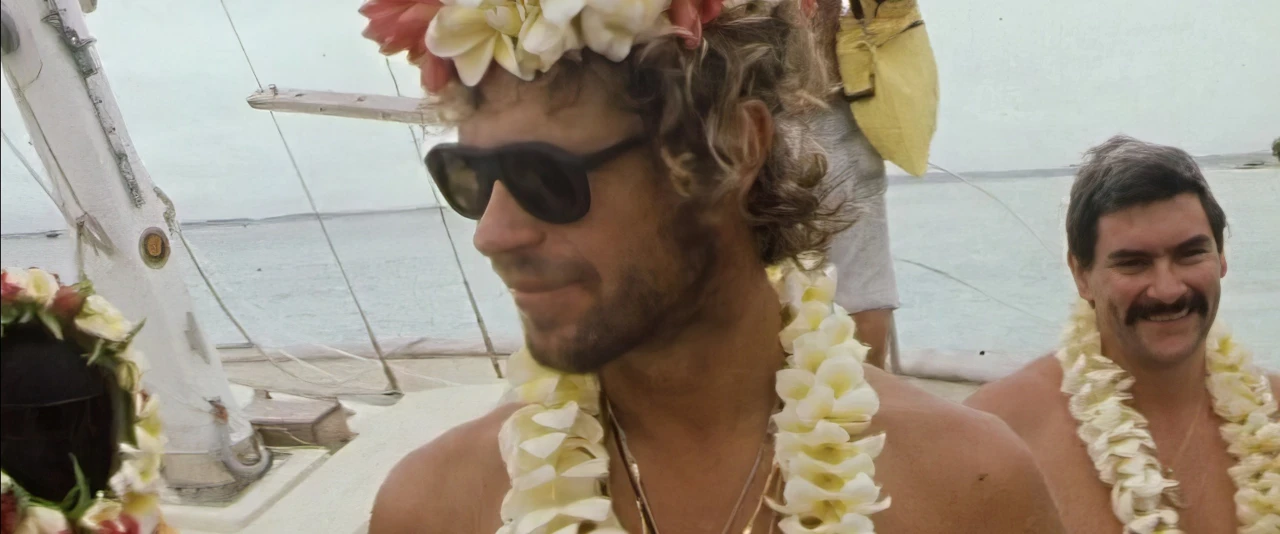 Arnaud de Rosnay - Arrivée à Ahe