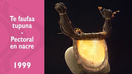 Te faufaa tupuna - Pectoral en nacre