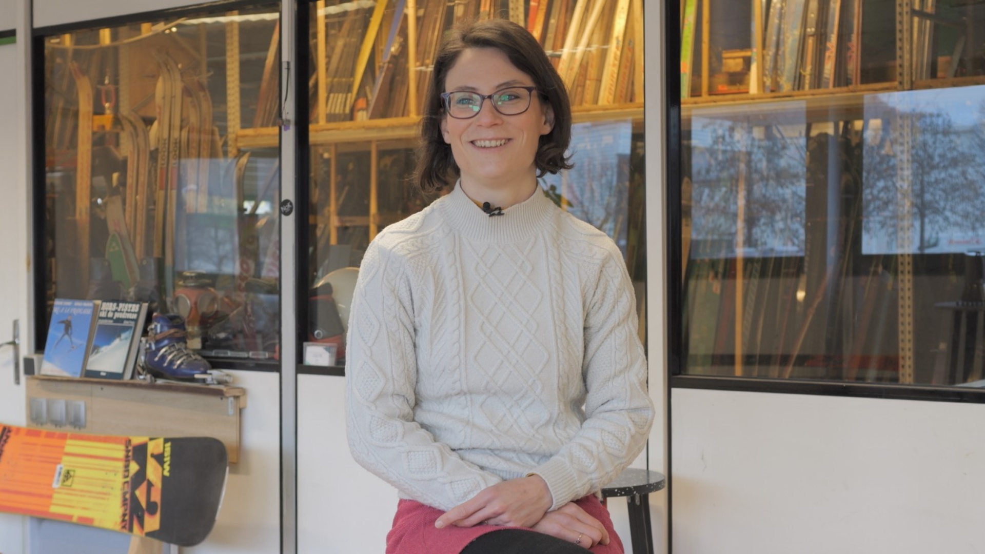 Et si vous transformiez vos vieux skis en meubles ?