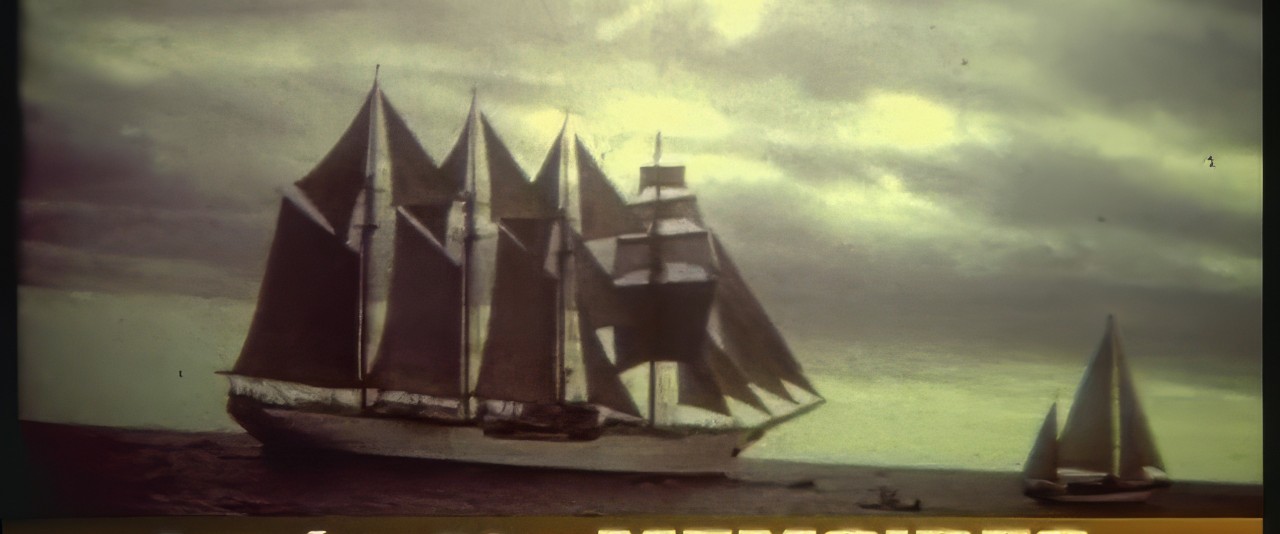 Mémoires de Polynésie - Voiliers dans le port de Papeete