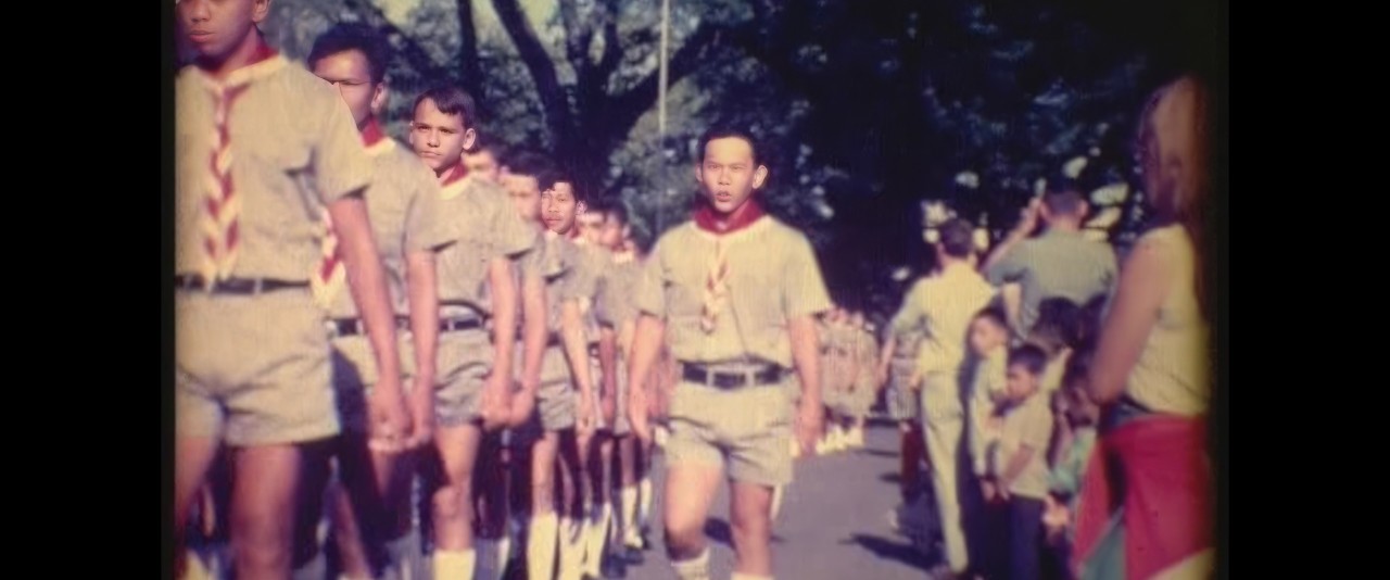 Mémoires de Polynésie - Défilé du 14 juillet 1968