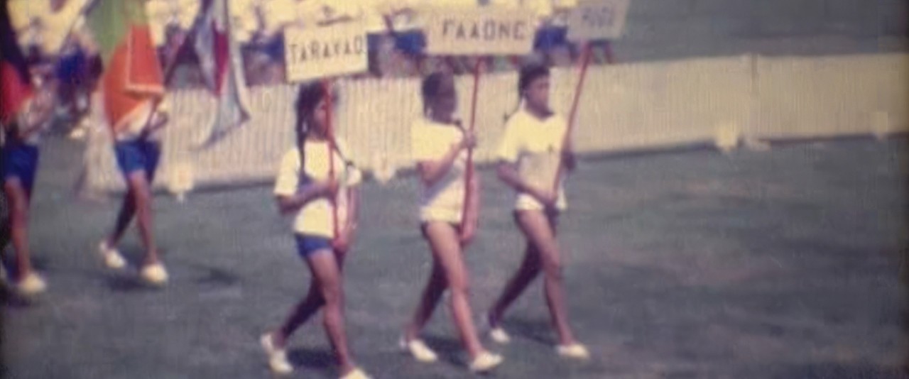 Mémoires de Polynésie - Jeux du Lendit au stade de Fautaua