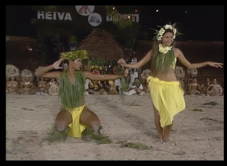 Heiva Taupiti 1988 - Duo Vaiheana Robson & Moana Pani