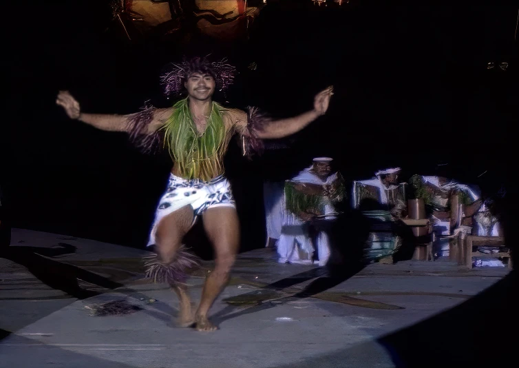 Heiva i Tahiti 1995 - William T. Paofai - Meilleur danseur Hura tini