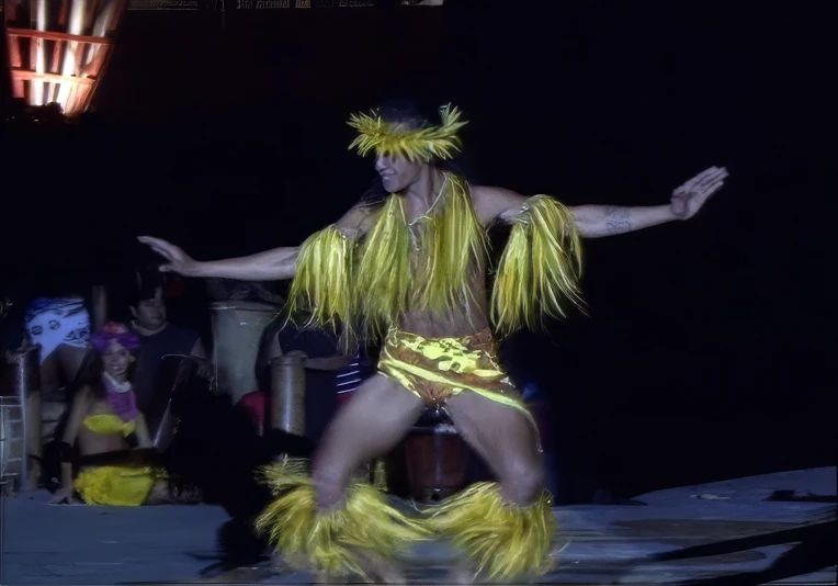 Heiva i Tahiti 1995 - Torea Ura Nui - Eugène Kavera - 1er Prix Hura hou