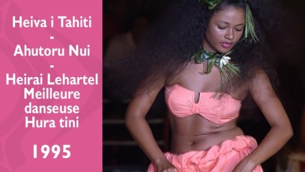 Heiva i Tahiti 1995 - Ahutoru Nui - Heirai Lehartel - 1er Prix Hura tini