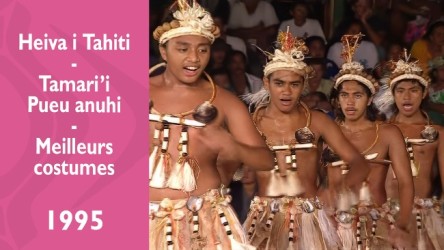 Heiva i Tahiti 1995 - Tamari'i Pueu anuhi - Meilleurs costumes