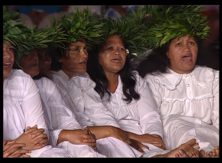 Heiva i Tahiti 1995 - Tamari'i Himene Mataiea - 1er Prix Tarava tahiti