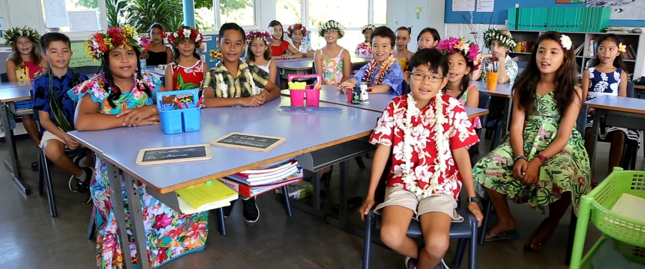 Clip "L'école de la vie" - Les enfants de la classe CE2 B de l'école de la Mission