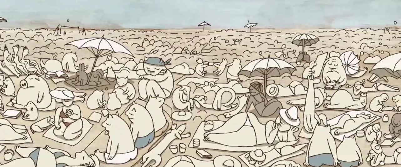 La Taupe au bord de la mer