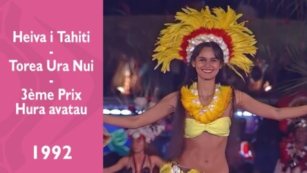 Heiva i Tahiti 1992 - Torea Ura Nui - 3ème Prix Hura tau - 1er Prix Costumes