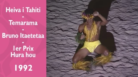 Heiva i Tahiti 1992 - Temarama - Bruno Itaetetaa - 1er Prix Hura hou